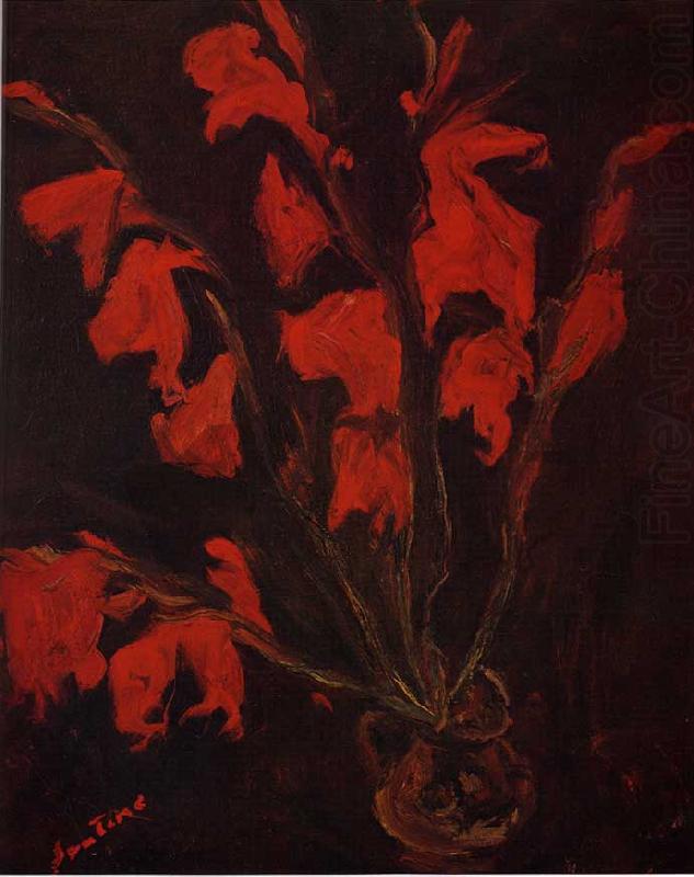 Chaim Soutine Glaieuls Rouges china oil painting image